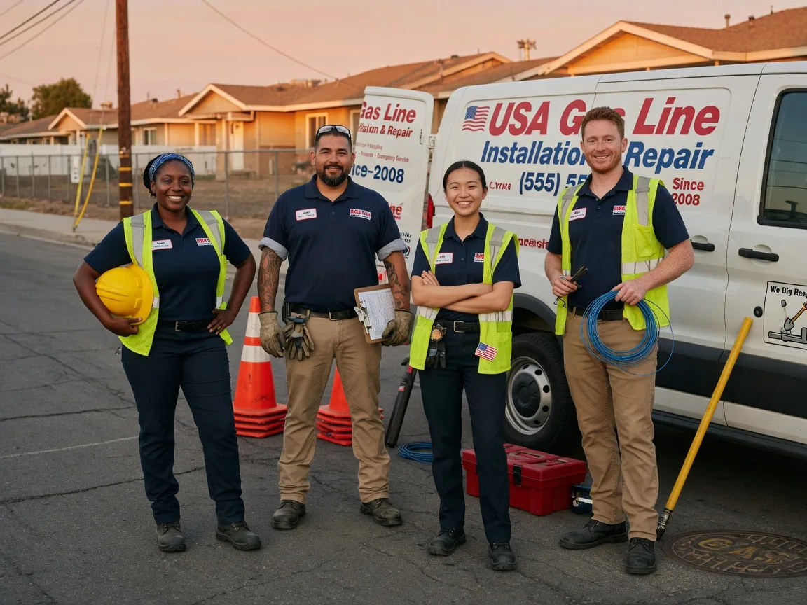 Gas Line Installation company in Forest, IN